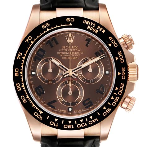 rolex daytona rose gold watch.